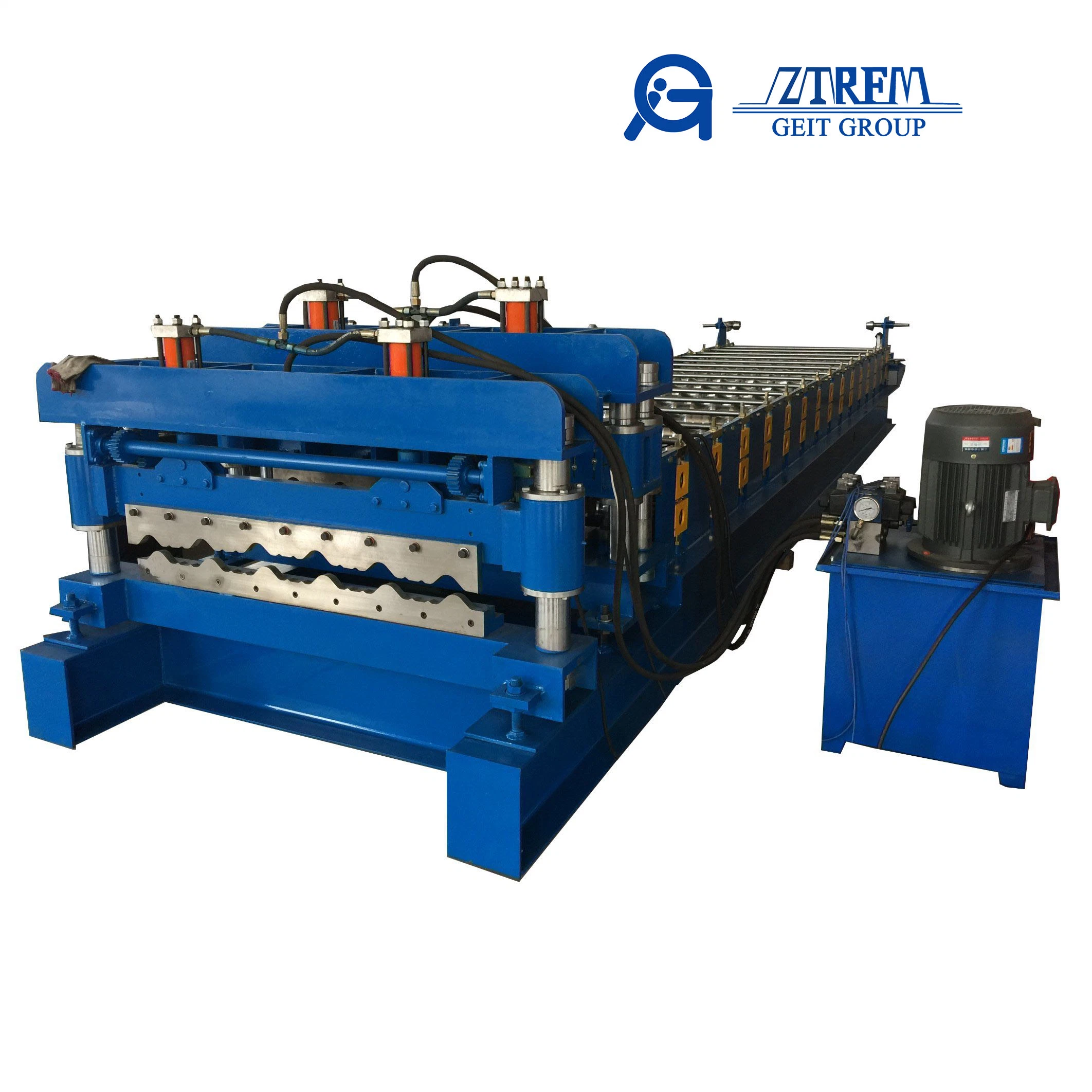 Glazed Metal Sheet Roof Roll Forming Machine Metal Glazed Brick Forming Machine
