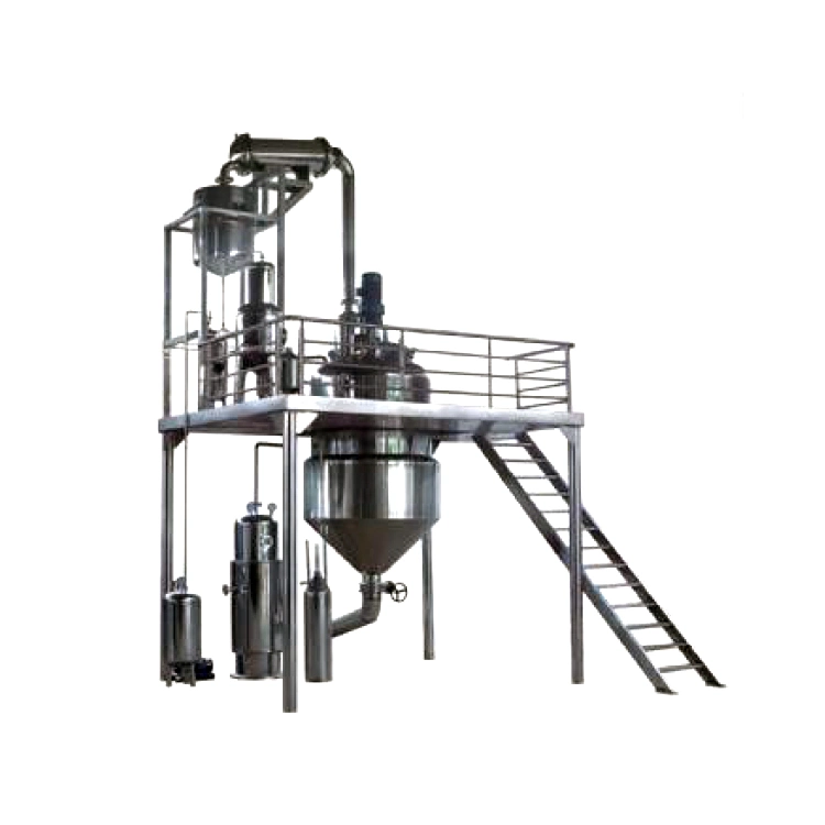 Solvent Herbal Evaporator Extraction Equipment Pharmaceutical Machinery
