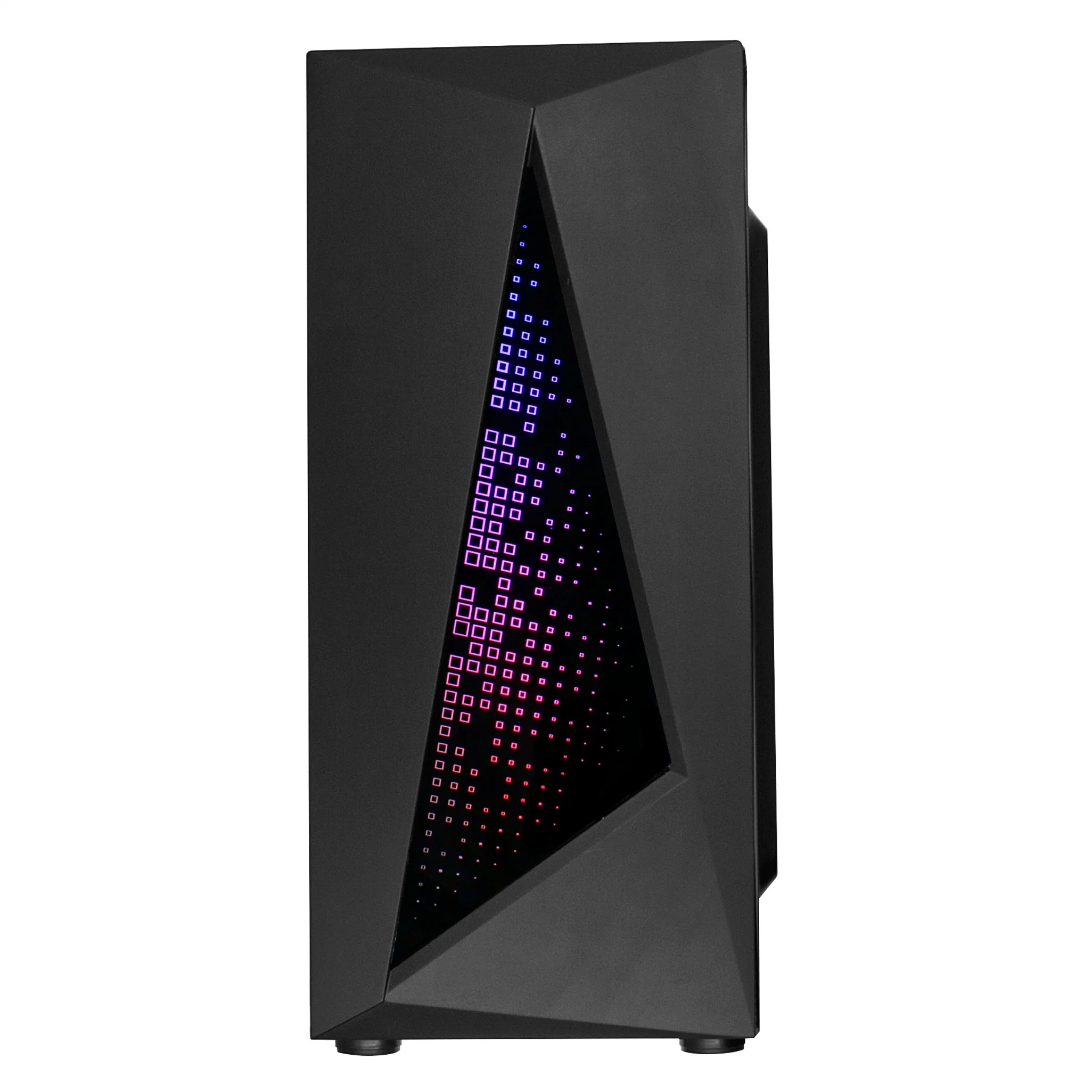 Caixa de jogos de computador desktop de torre ATX com PVC