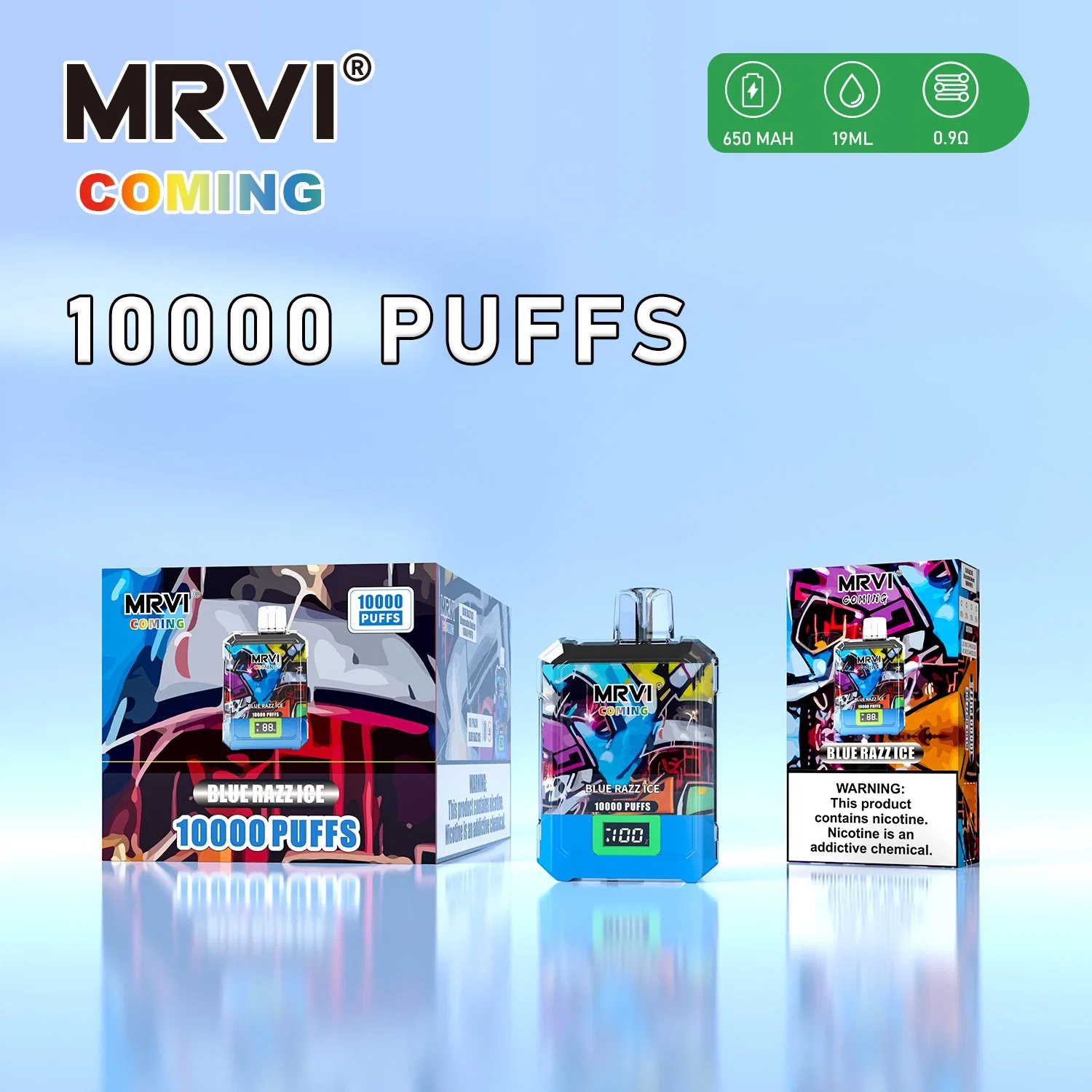 Los vapores de grandes bocanadas 10000 OEM Custom vaporizador Mrvi desechables próximos 10K Puff Mayorista/Proveedor de cigarrillos Orion Tyson E