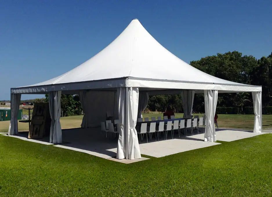 Tente de dôme de mariage de marquise d'événement de chaise extérieure de gazebo de fête de camping en aluminium imperméable