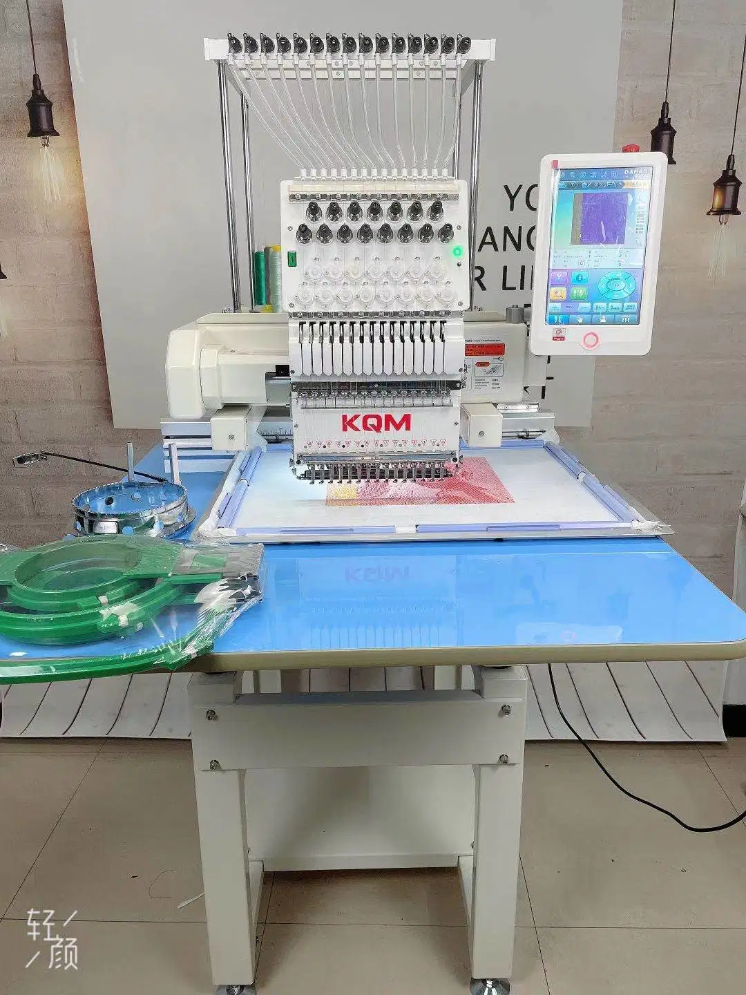 Single Head 15 Needles Embroidery Machine Sewing Machinery in Original Factory