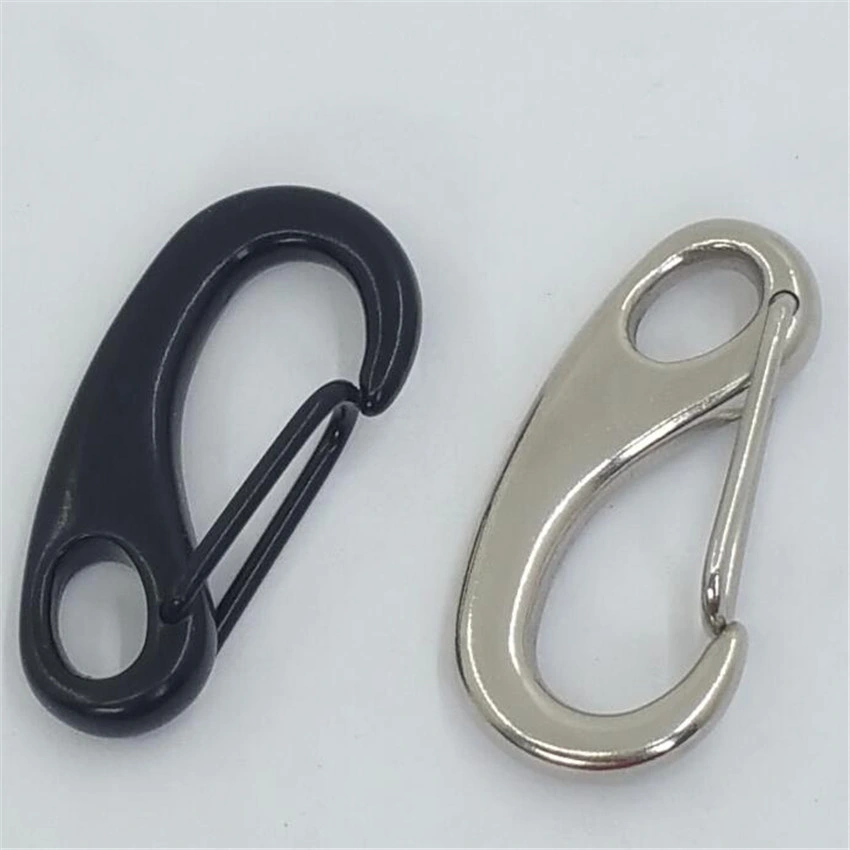 Astainless Steel Egg Shape Spring Wire Gate Snap Hooks