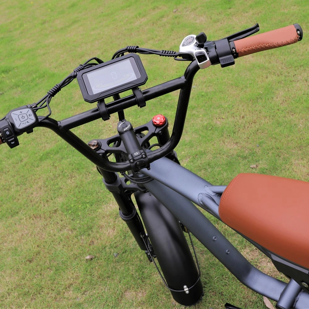 Electric Motorbike - Stylish and Compact E-Bike with 1000W Motor Dirt Bike with Basket Electric Bike