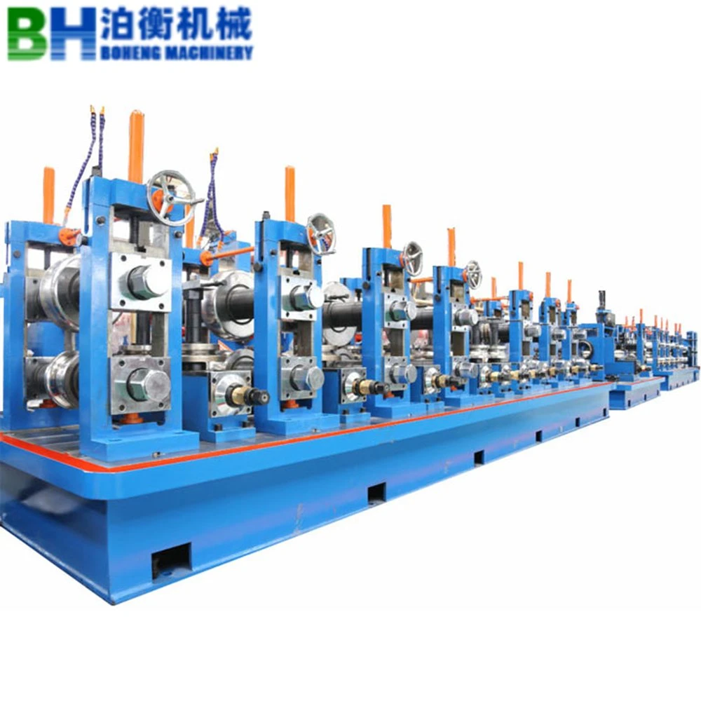 50 X 100 Rectangular Pipe Machine / Steel Pipe Making Machine / Tube Mill