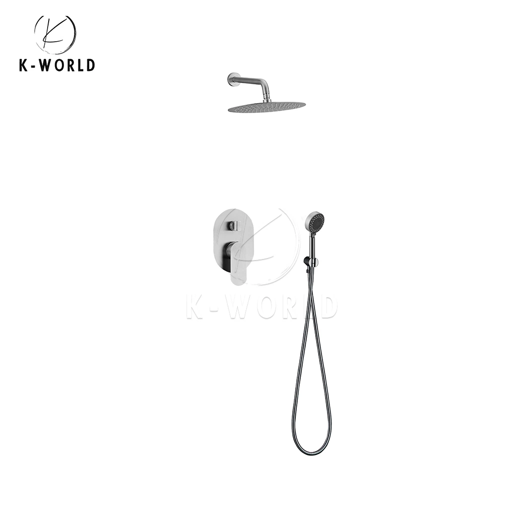 K-World Single Handle Shower Faucet Suppliers Custom Concealed Shower Faucet China Easy Install Brass Shower Faucet Mixer