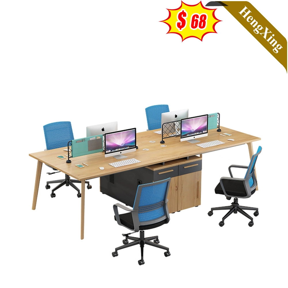 High quality/High cost performance Wooden Design Office Furniture Combination Durable Panel Partition Workstation