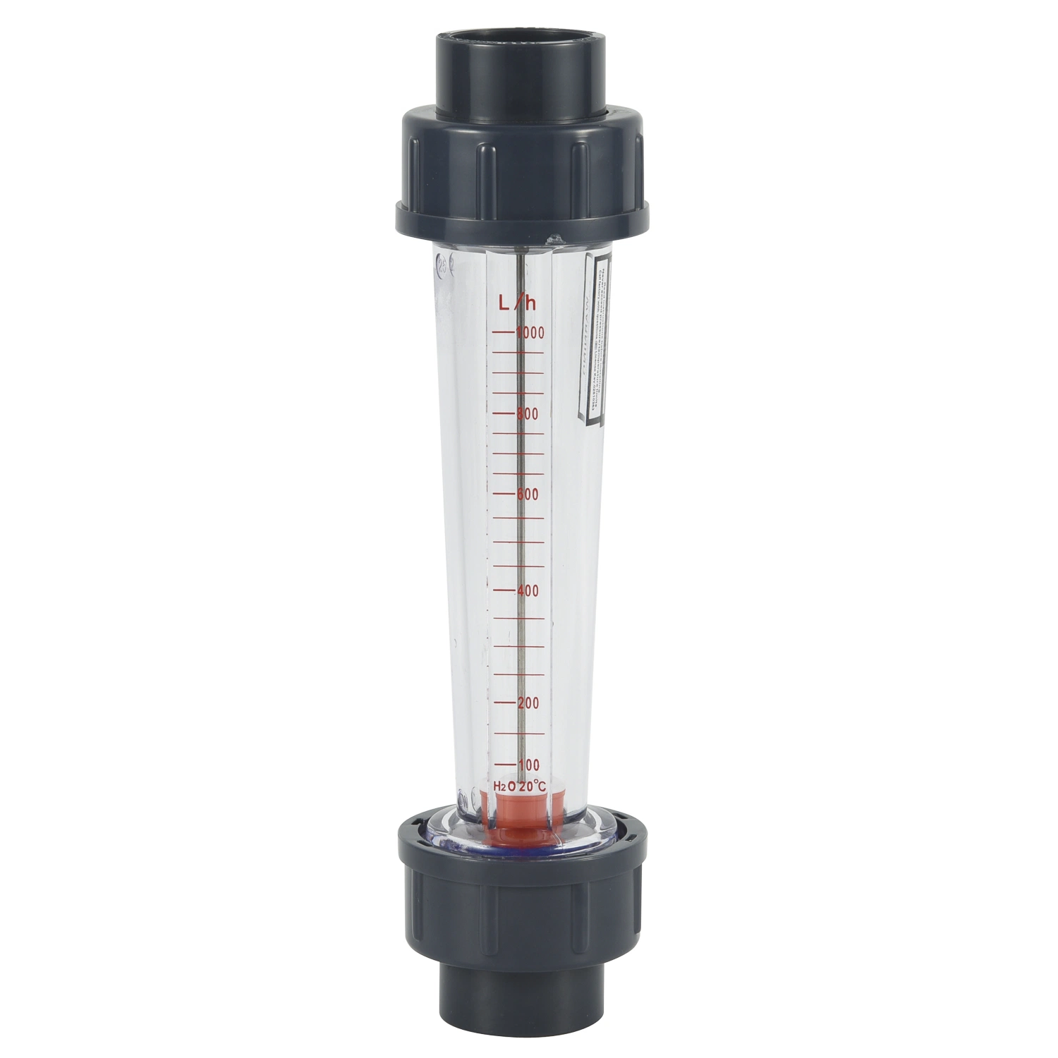 China Manufacturer Plastic ABS PVC Water Flow Rate Meter