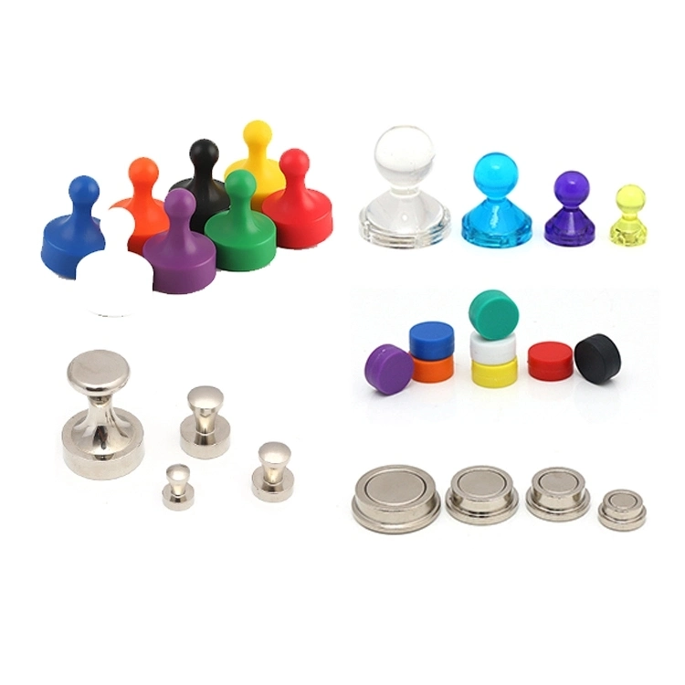 Büromagnete Bunte magnetische Push-Pins D27 Custom Whiteboard Magnet