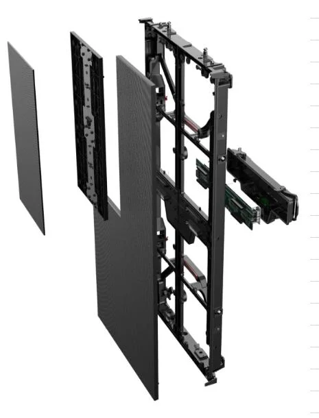 Curved P4.81 Outdoor Full Color Rental LED Display Advertising Screen