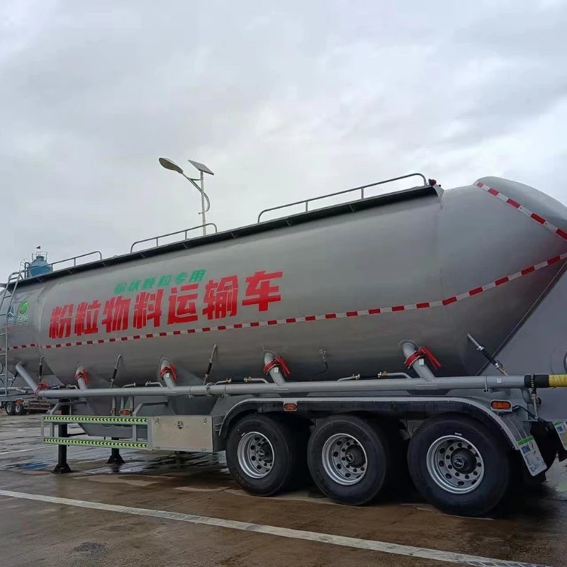 50 Cbm Heavy Oil Tanker, Fuel Tank Truck Semi Trailer on Sale