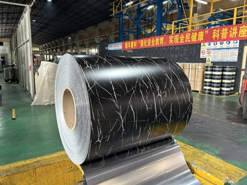 Aluminum Coil Aluminum Alloy Marble Stone Color Coated for Ceiling