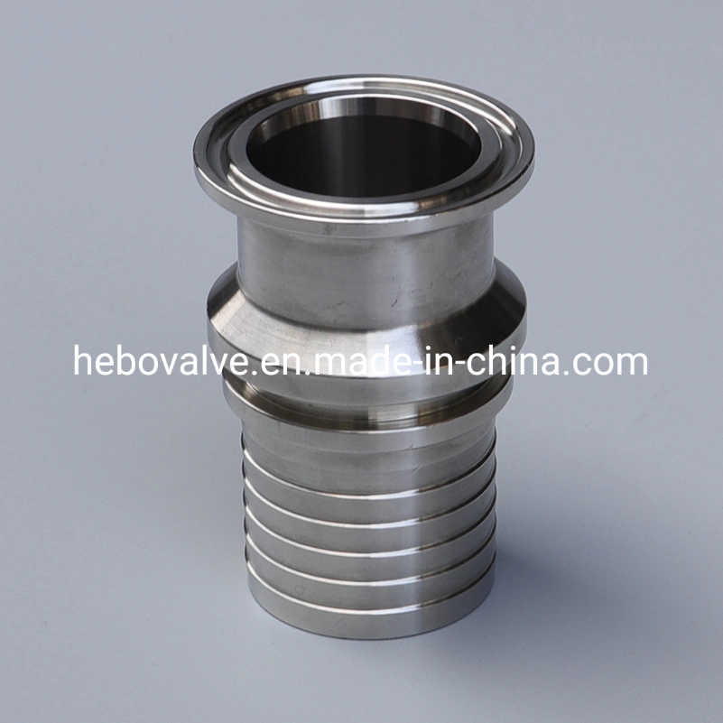 304/316 Sanitary Stainess Steel Long Hose Coupling Hose Nipple