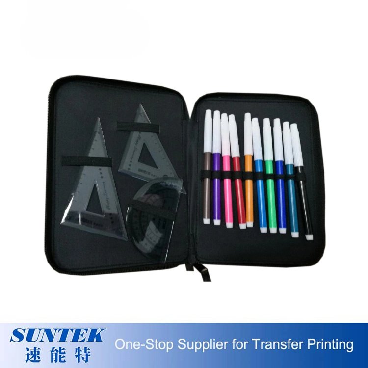 Personalized High quality/High cost performance Blank Sublimation Pattern Kids Stationery Box Pencil Bag