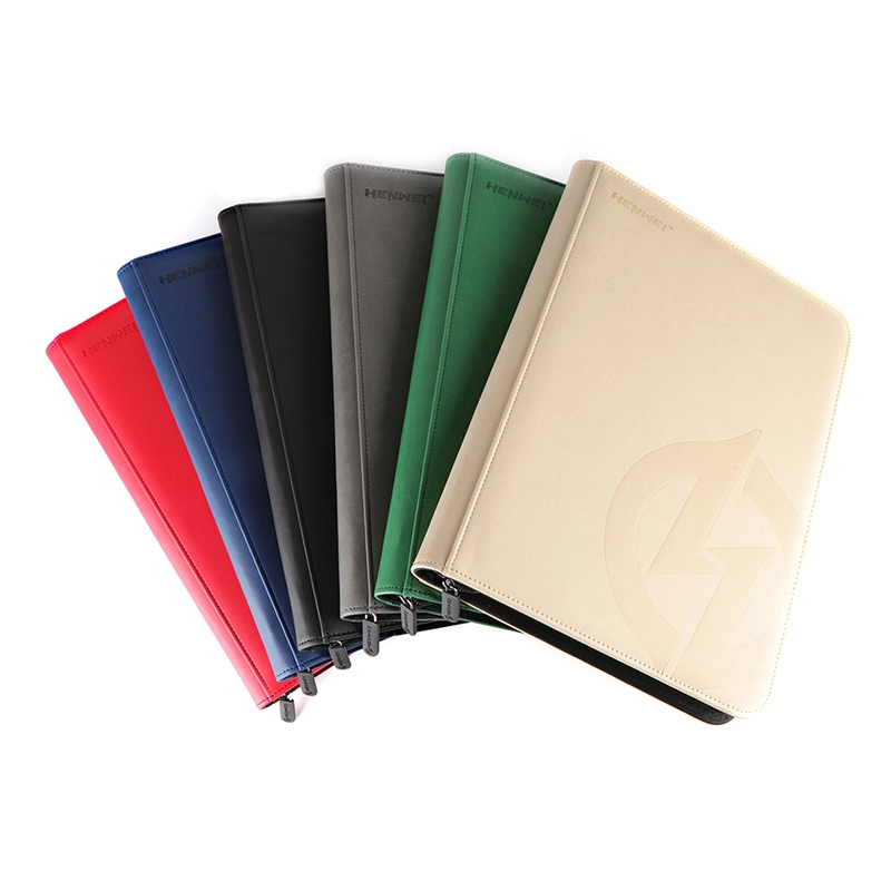 Henwei PU 20PCS/Pack or Custom Family Photo Album 9 Pockets Binder Manufacturers