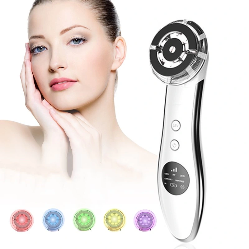 6 in 1 Multifunction Beauty Device Home Use EMS RF IR Photon Facial Skin Care Beauty Skin Tightening Machine