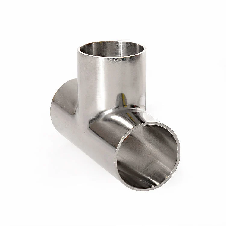 Stainless Steel Sanitation SS304L Butt-Weld Equal Tee