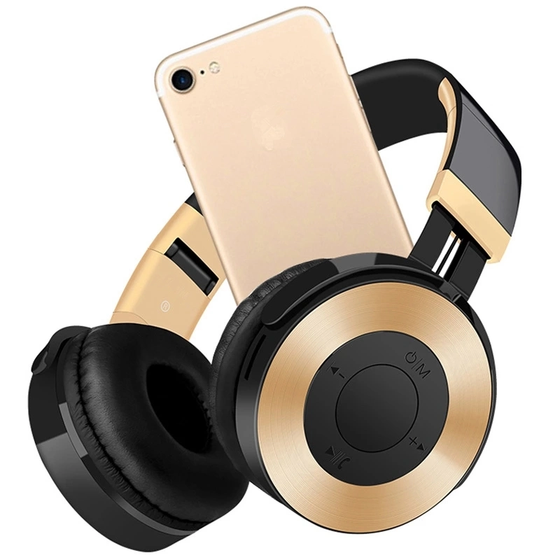 Best Seller Wireless Noise Cancelling Headband Earbud Sports Stereo Headset Foldable Deep Bass OEM Bluetooth Earphones Headphone