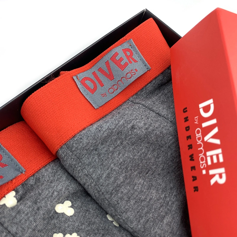 Boxers de bolso duplo e respiráveis, de design básico e de baixo desgaste para homem NY-22m2003