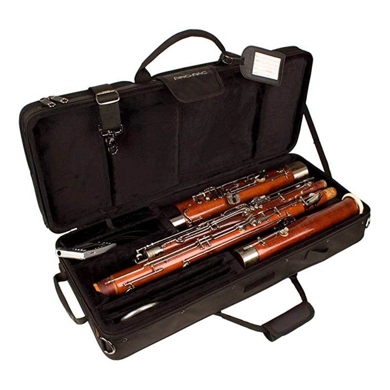 Cutsom Outdoor Travel portátil duradero Bassoon funda musical instrumento