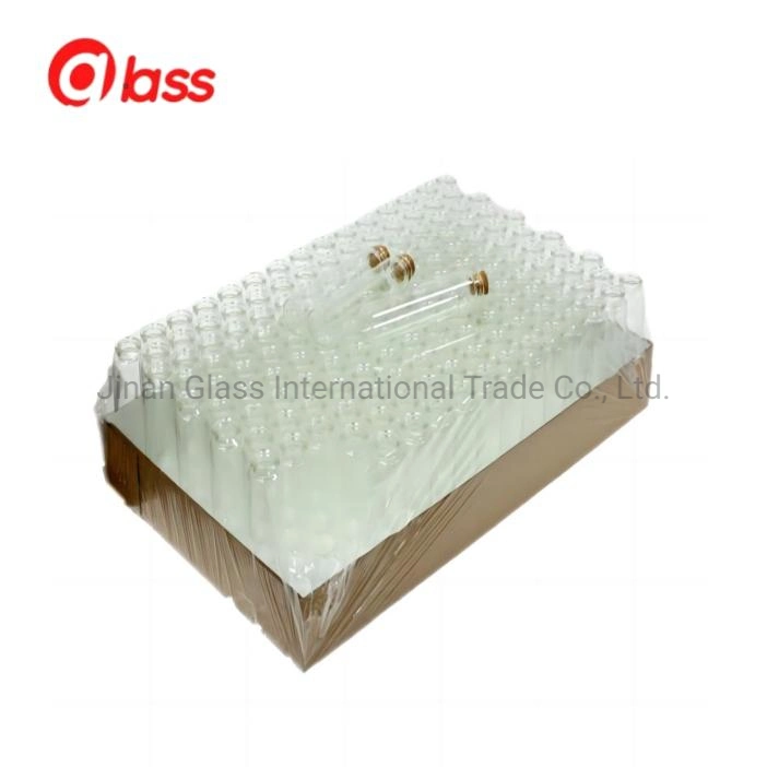 Glass Test Tube with Screw Cap 150 Borosilicate Glass Test Tube with Cork China