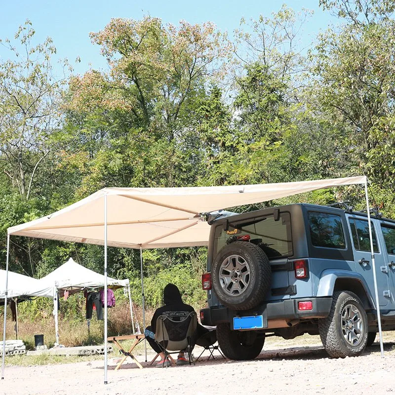 30 segundos abrir rápidamente la velocidad del ventilador de 270 grados el lado del conductor Alquiler Carpa toldo toldo furgoneta