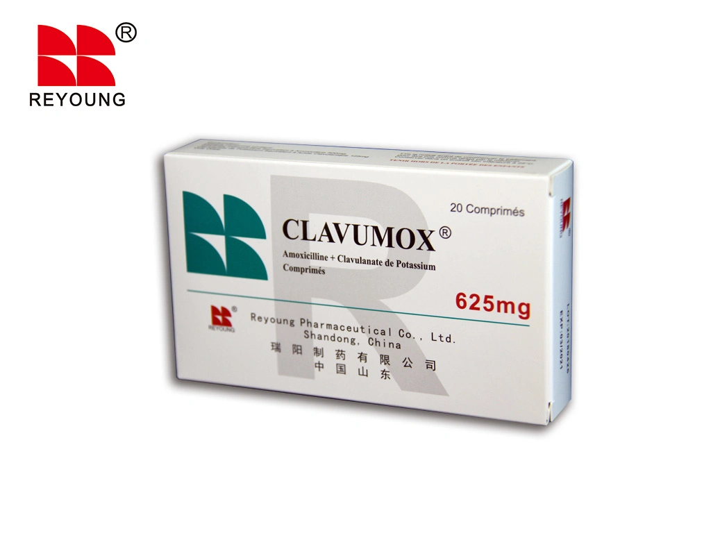 Sesitive Antibiotics Amoxicillin and Clavulanate Potassium Tablets