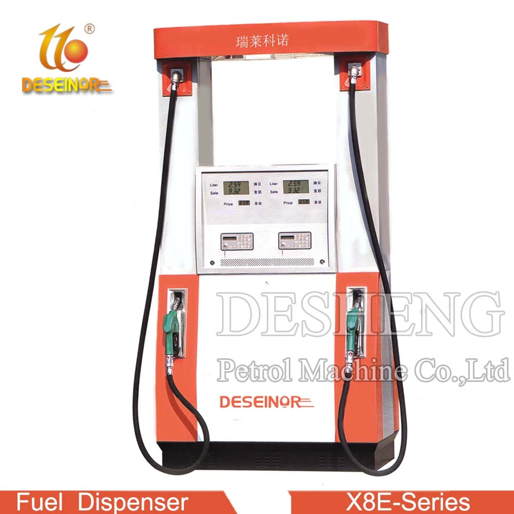 Luxurious Fuel Dispenser Double Nozzle Deseinor