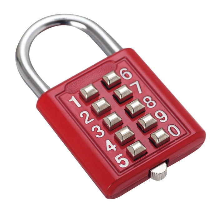 Blind Person Combination Lock, Blind Person Lock, Padlock, Zinc Alloy Padlock, Al-B1001