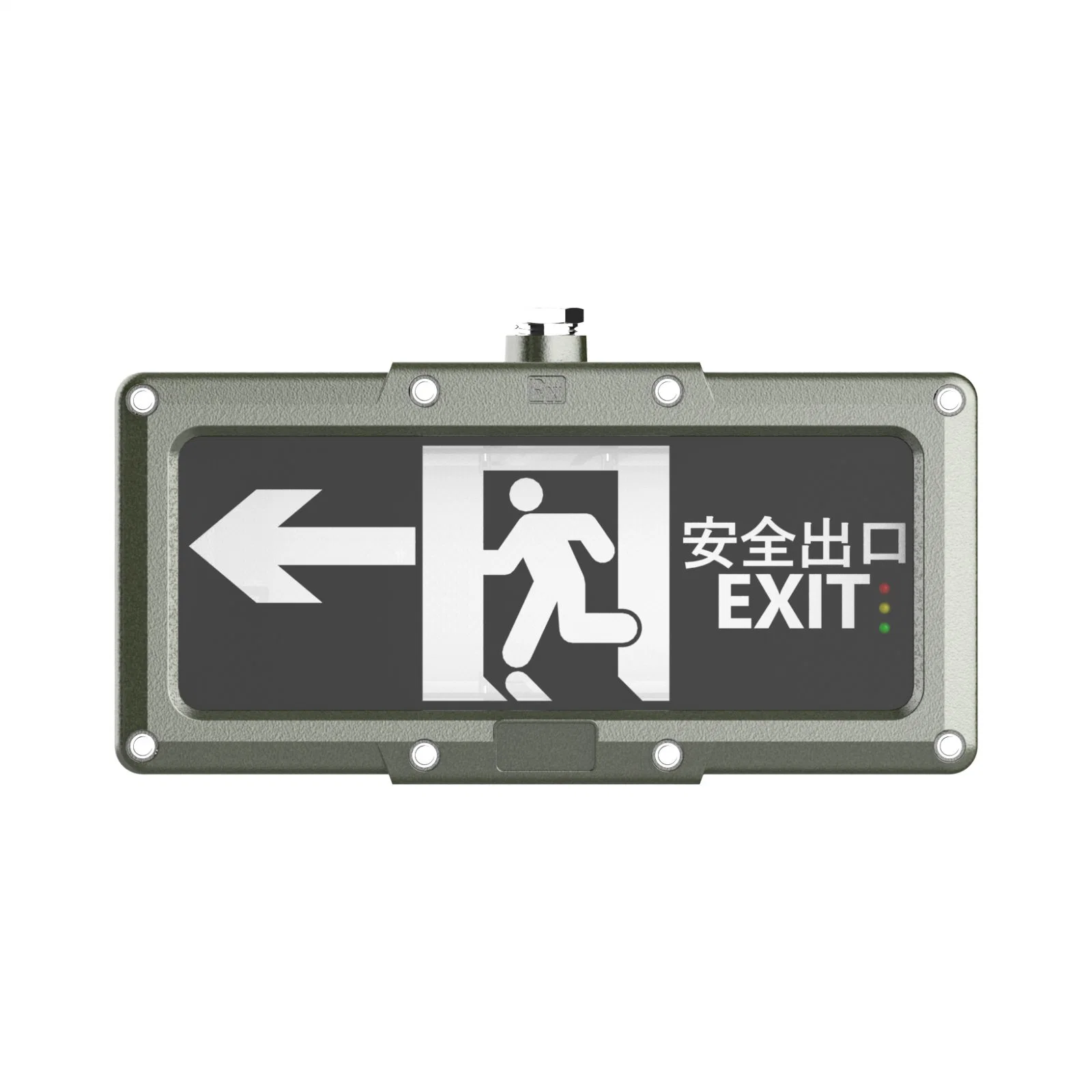 Hazardous Area Directional Glass Reflector Light IP66 Emergency Explosion Proof Exit Sign