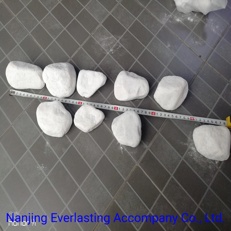 Bag Packing Snow White Polished Pebble Stone Landscape Rock