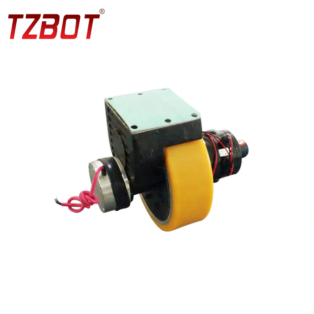 Robotic Drive Wheel 500W Agv Drive Unit Driving Wheel with BLDC Motor for Agv Intelligent Laser Navigation Agv for Factory PU Driving Wheel (TZ10-D05)