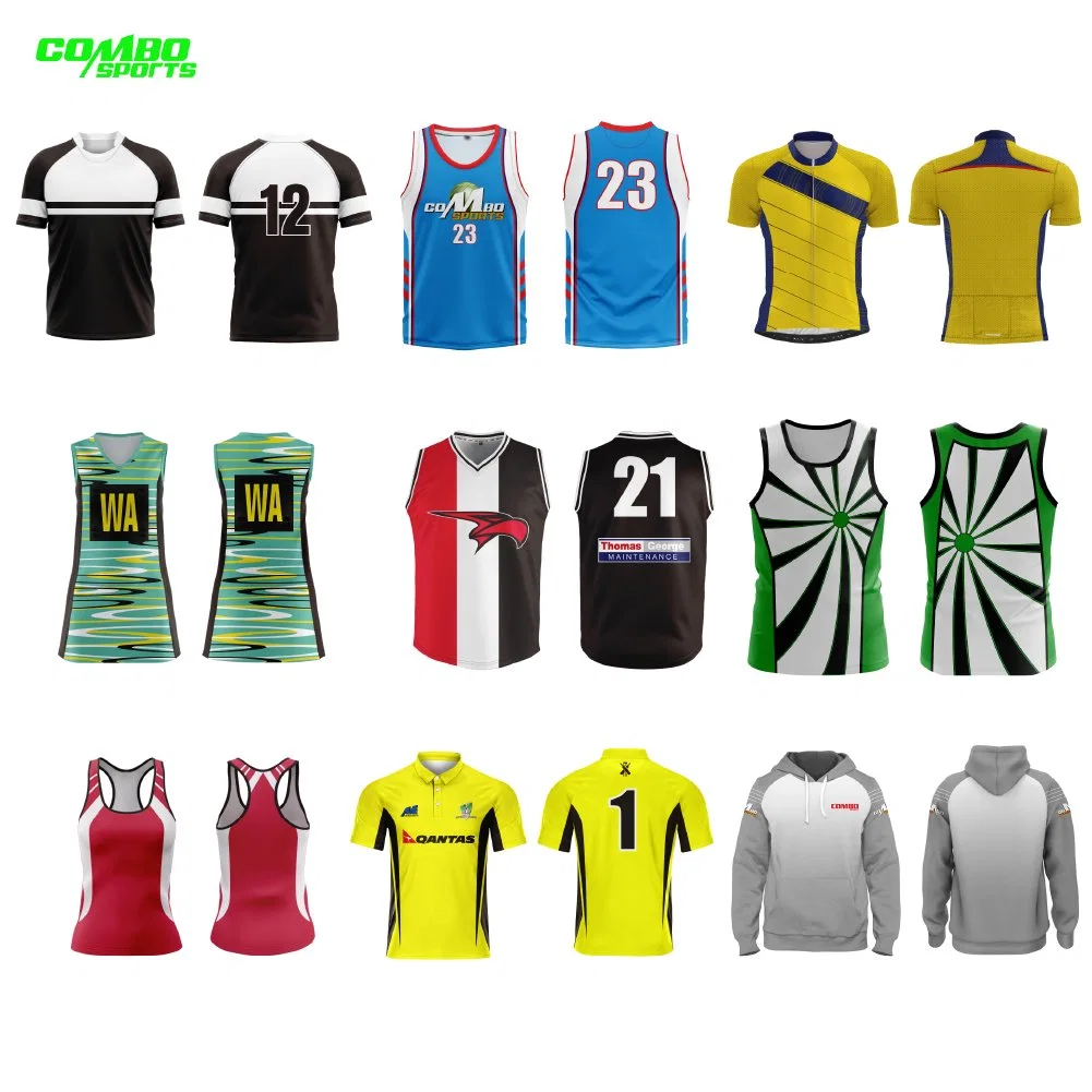 Wholesale/Supplier Cheap Basketball Baseball Hockey Rugby Soccer Sport Shirts Team Jerseys Football Shirts Sports Wear Clothes