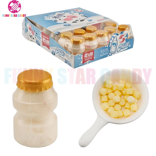 Hot Selling Mini Yogurt Bottle Compressed Candy Hard Candy