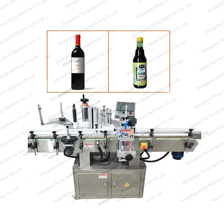 Frasco de ronda automática máquina de rotulação de Corpo Inteiro