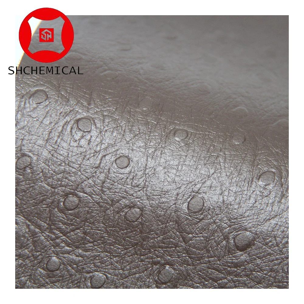 Special Design Brown Color Embossed Leather Artificial Microfiber Leather