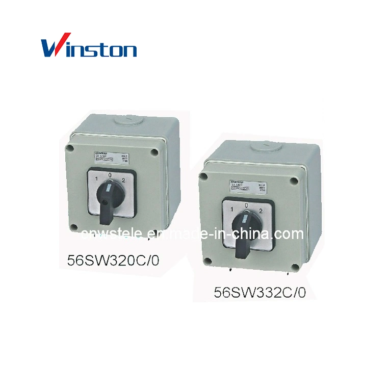 Three Phase Square Changeover Switch with CE