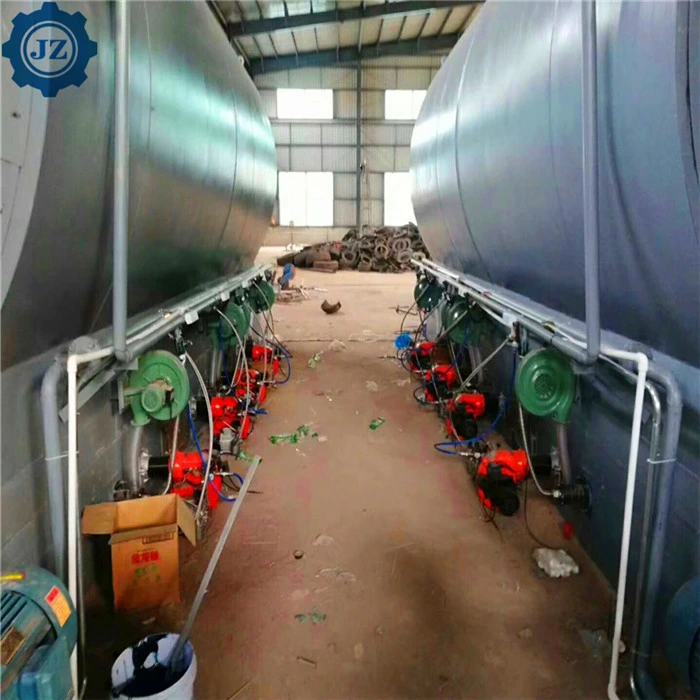 20 Tons Waste Tyre Rubber Plastic Pyrolysis Machinery to Fuel Oil