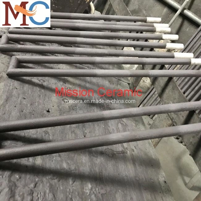 Furnace Use Rod Shape Sic Resistive Heating Elements