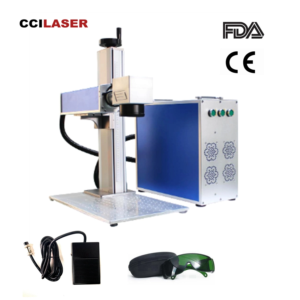 20W/30W/50W/60W/100W Raycus Max Jpt Mopa logo 3D'IMPRIMANTE Métal Mini Portable de marqueur Yag laser à fibre graveur Machine de marquage pour les matériaux de galvanoplastie