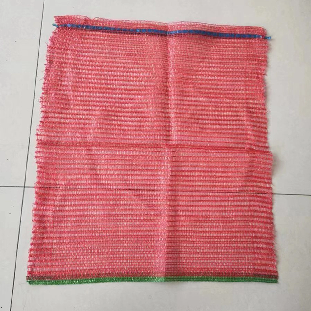 Cheap Price Stock Net Bags PP Mesh Raschel Bags for Onion