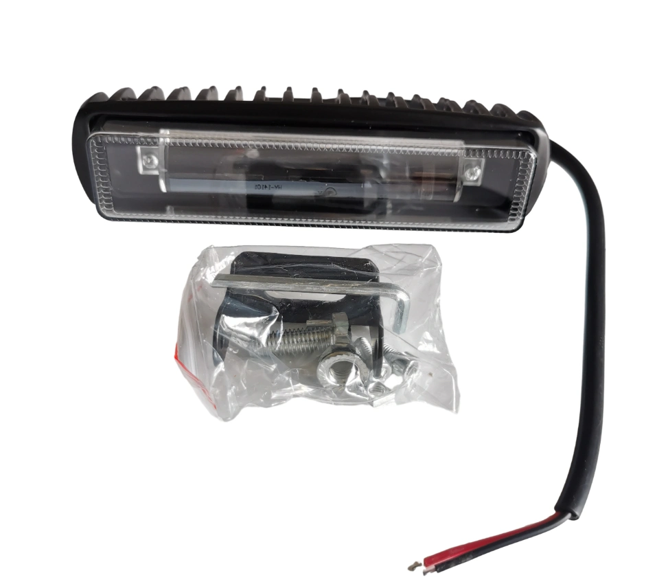 Advertencia de seguridad de la carretilla elevadora Luz de zona roja LED brillante de longitud Línea Arco viga forma U Luz 12-80V DC Azul punto Lámpara de trabajo para camión de almacén de Forklift