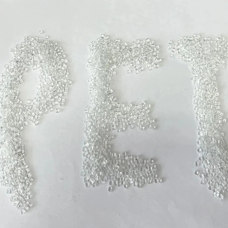 Полиэтиленовый терефталатный каучук ПЭТ Пластиковые гранулы