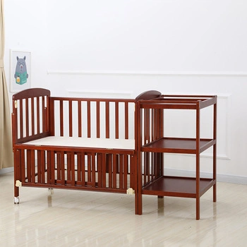 Nursery Crib Sets Furniture Baby Cot Bed with Swing