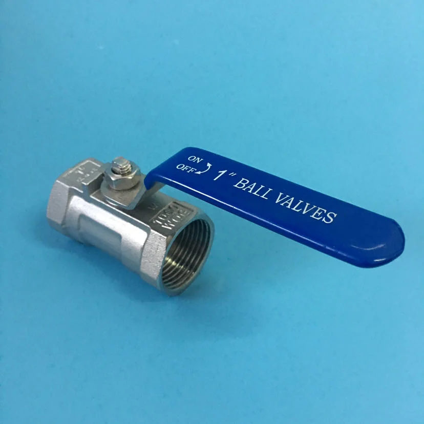 Custom Logo 1/2" SS304 High Pressure 1PC Ball Valve