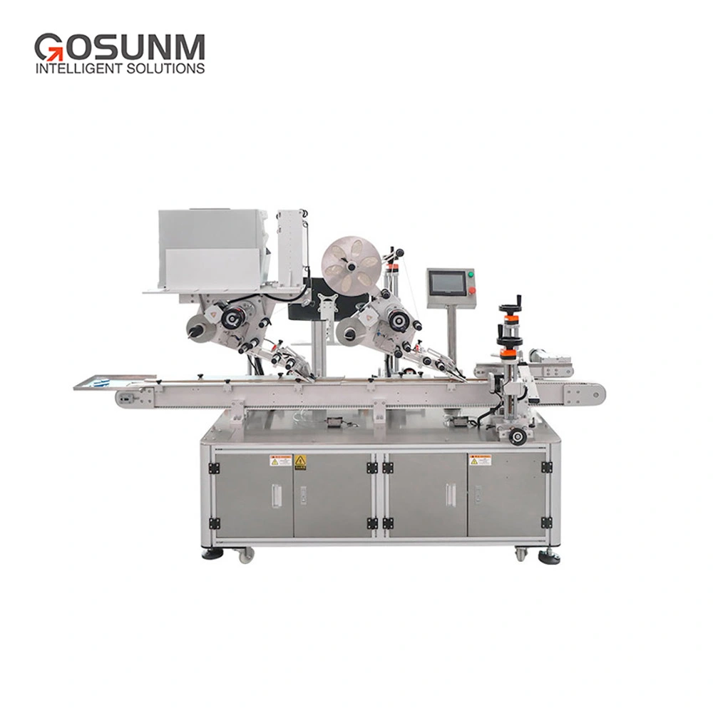 Gosunm Tamper Viasned Label Applicator Label Label Pasting Machine Carton Corner (Угловая корка Устройство для печати этикеток для малых предприятий