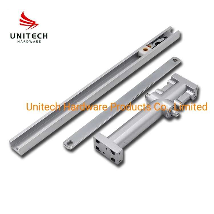 Aluminum Adjustable Conceal Hydraulic Fire Door Hidden Door Closer Floor Hinge