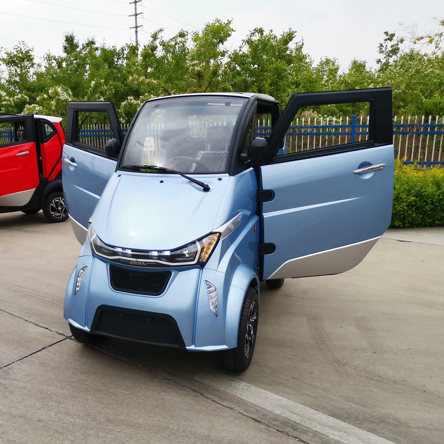 Chinese Electric Car Cheapest Mini Auto 4 Wheels with EEC Approved