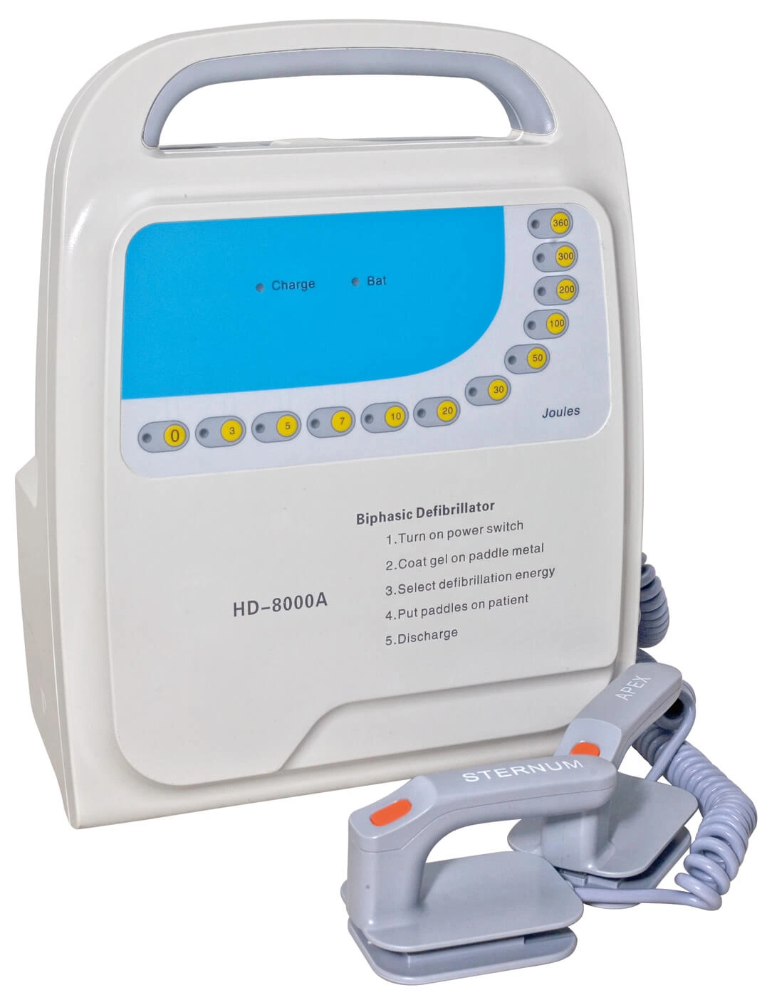 Emergency Room Clinictop Aed Portable Defibrillator with 12 Lead ECG