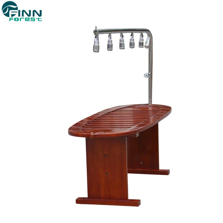 Beauty Hydrotherapy Massage SPA Wooden Shower Water Bed